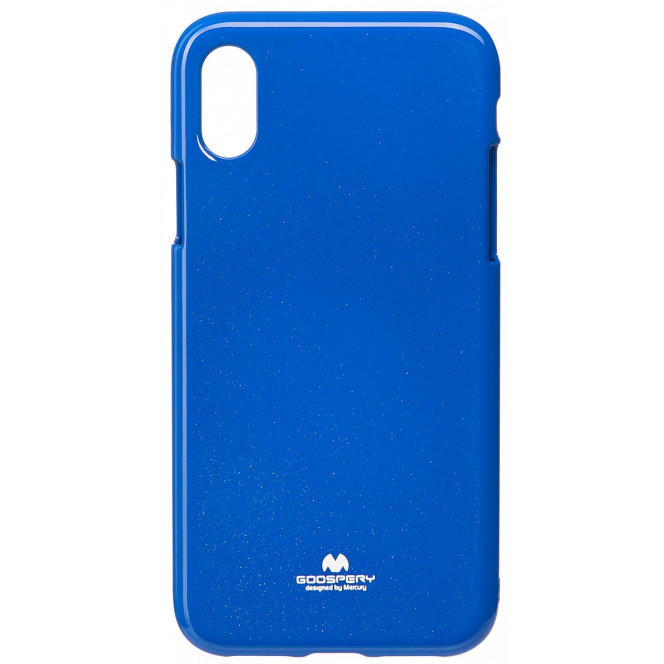 Goospery cover for the Apple iPhone X/XS Jelly Case Navy