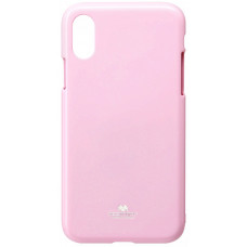 Goospery cover for the Apple iPhone X/XS Jelly Case Pink