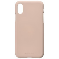 Чехол Goospery для Apple iPhone X/XS SF Jelly Pink Sand