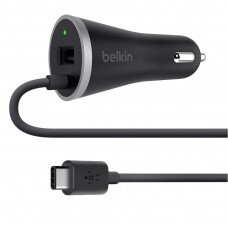 Belkin Boost Charge 3.0 + Type-C Cable Black car charger