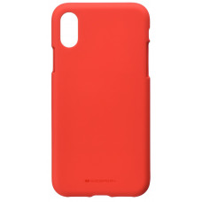 Goospery cover for the Apple iPhone XS Max SF Jelly Red