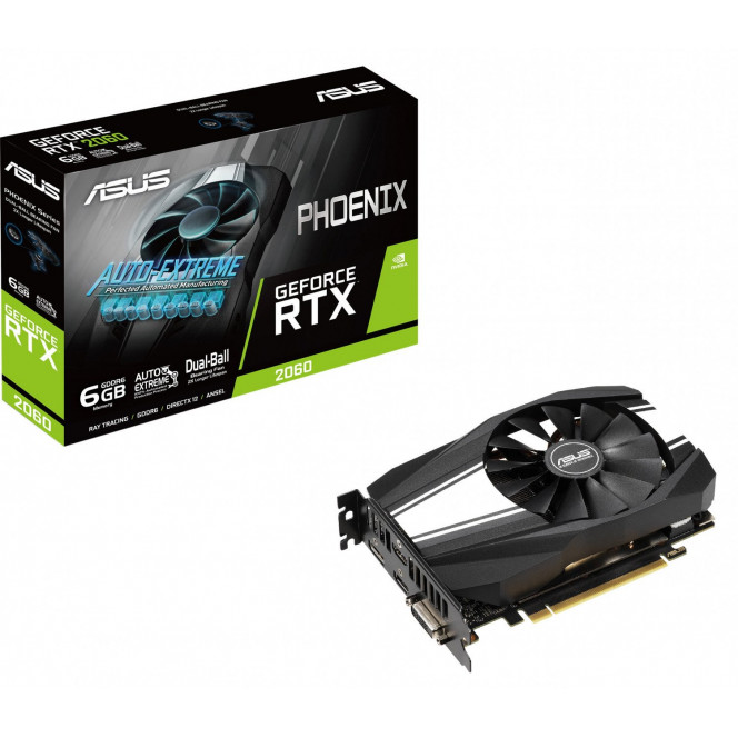 Video card of ASUS GeForce RTX2060 6GB GDDR6 (PH-RTX2060-6G)