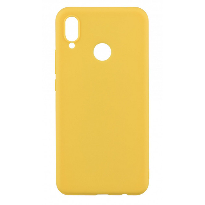 Cover 2E for Huawei P Smart Soft touch Mustard