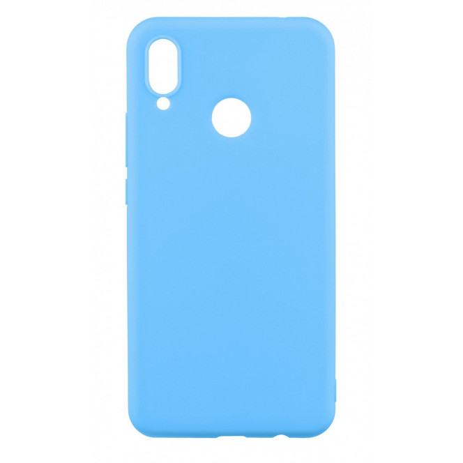 Cover 2E for Galaxy A8 2018 (A530) Soft touch Blue