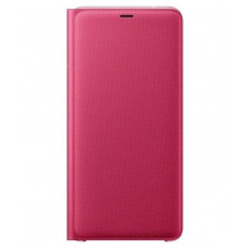 Cover of Samsung for Galaxy A9 2018 (A920) Wallet Cover Pink