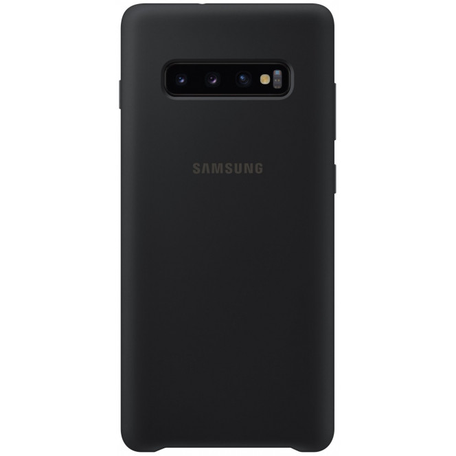 Cover for Samsung S10+ (G975) Silicone Cover Black