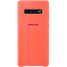 Cover for Samsung S10+ (G975) Silicone Cover Berry Pink