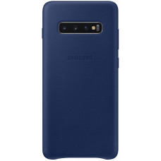 Cover for Samsung S10+ (G975) Leather Cover Navy