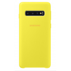 Чехол для Samsung S10 (G973) Silicone Cover Yellow