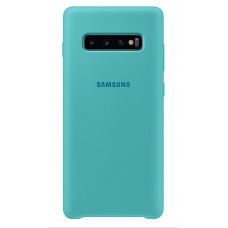 Чехол для Samsung S10+ (G975) Silicone Cover Green