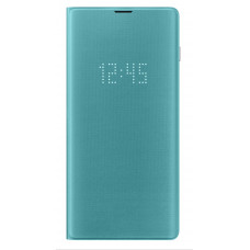 Чехол для Samsung S10+ (G975) LED View Cover Green