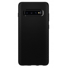 Чехол Spigen для Galaxy S10+ 2019 (G975) Liquid Air Matte Black