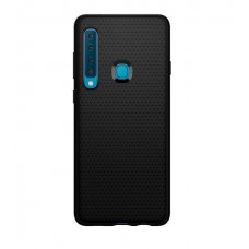 Cover of Spigen for Galaxy A9 2018 (A920) Liquid Air Matte Black