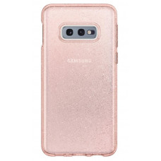 Чехол Spigen для Galaxy S10e (G970) Liquid Crystal Glitter Rose Quartz