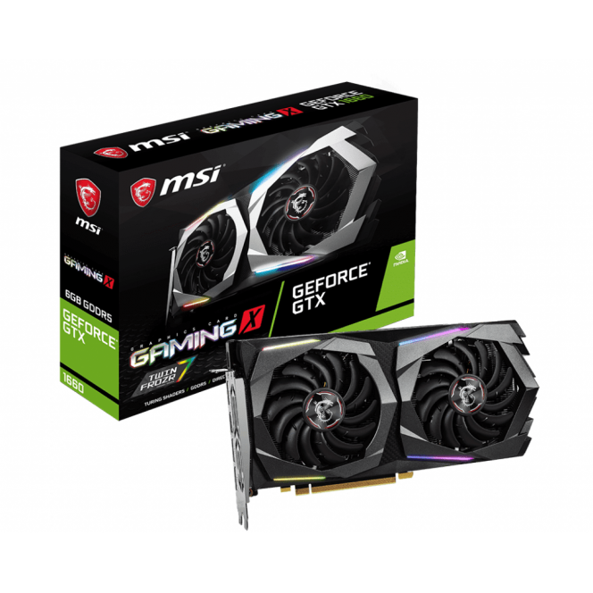 Video card MSI GeForce GTX1660 6GB GDDR5 GAMING X (GTX_1660_GAMING_X_6G)