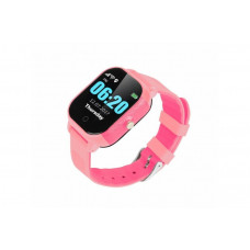 Childrens watch phones with the GPS GOGPS ME K23 tracker pink (K23PK)