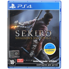 Игра Sekiro: Shadows Die Twice (PS4, Русские субтитры)