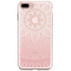 Cover of Spigen for iPhone 8 Plus/7 Plus Liquid Crystal Shine Pink