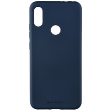 Чехол Goospery для Huawei Y6 2019 SF JELLY Midnight Blue