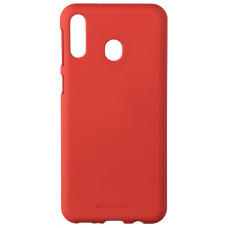 Goospery cover for Galaxy M20 (M205) SF JELLY Red