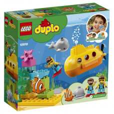 КонструкторLEGO DUPLO Приключения на подводной лодке (10910)