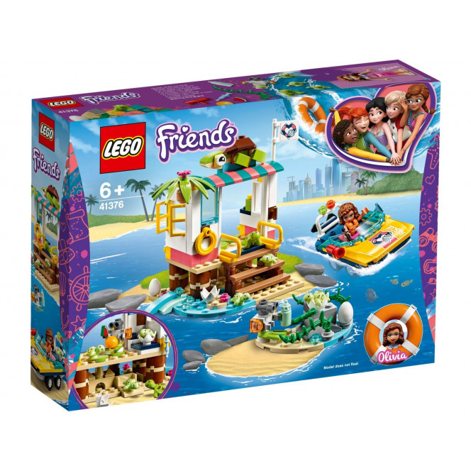 Конструктор LEGO Friends Миссия по спасению черепах (41376)