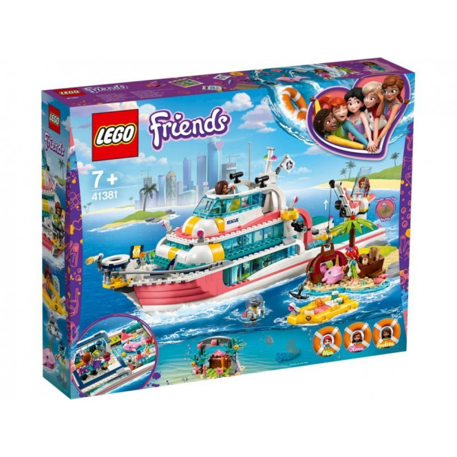 Конструктор LEGO Friends Спасательная лодка (41381)