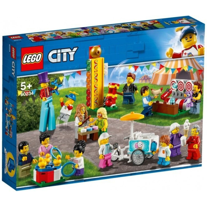 Designer of the LEGO City Set of Figures: Cheerful fair (60234 L)