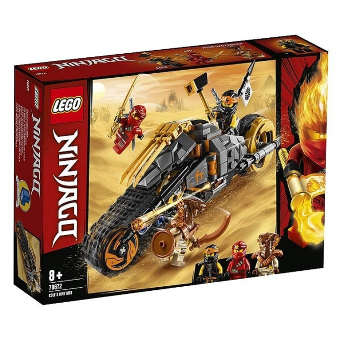 Конструктор LEGO Ninjago Мотоцикл Коула для мотокросса (70672)