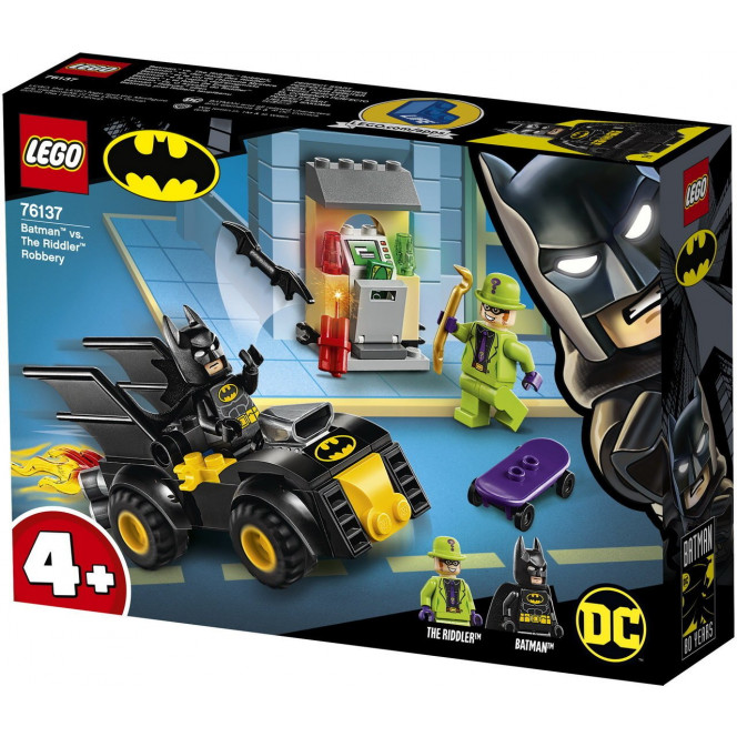 Конструктор LEGO Super Heroes Бэтмен против ограбления Загадочника (76137)