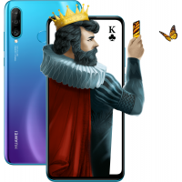 Huawei P30 Lite smartphone (MAR-LX1A) Peacock Blue