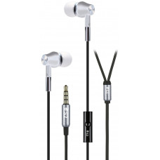 Earphones 2E S2 Metal Skin Silver