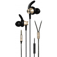 Earphones 2E S8 Piston Magnet Gold