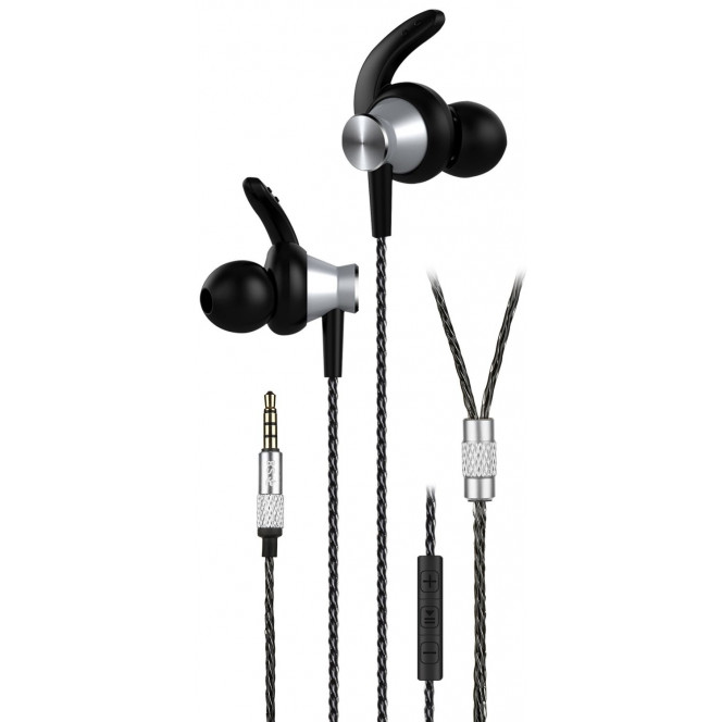 Earphones 2E S8 Piston Magnet Silver