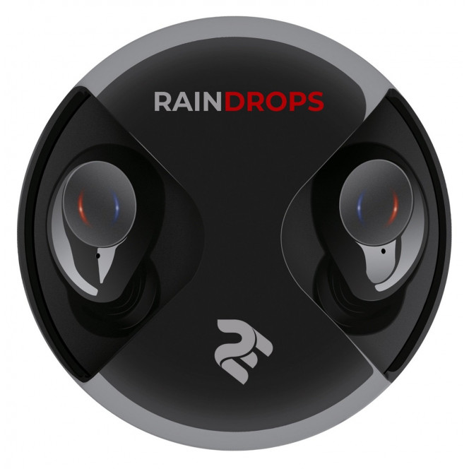 Earphones 2E RainDrops True Wireless Waterproof Black