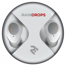 Earphones 2E RainDrops True Wireless Waterproof White