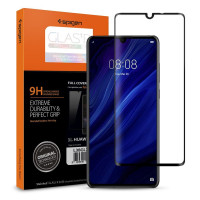 Glass of Spigen for Huawei P30 HD Black