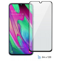 Glass 2E for Galaxy A40 2.5D FCFG Black Border