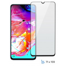 Glass 2E for Galaxy A70 (A705) 2.5D Black Border