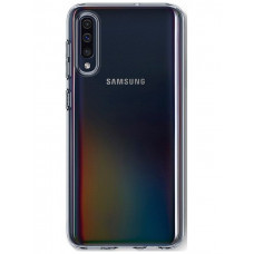 Cover of Spigen for Galaxy A50 Case Liquid Crystal Crystal Clear