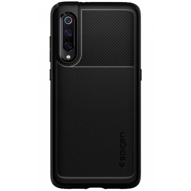 Чехол Spigen для Xiaomi Mi 9 Rugged Armor Black