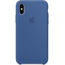 Чехол Apple Silicone Case для iPhone X/Xs Delft Blue (MVF12ZM/A)