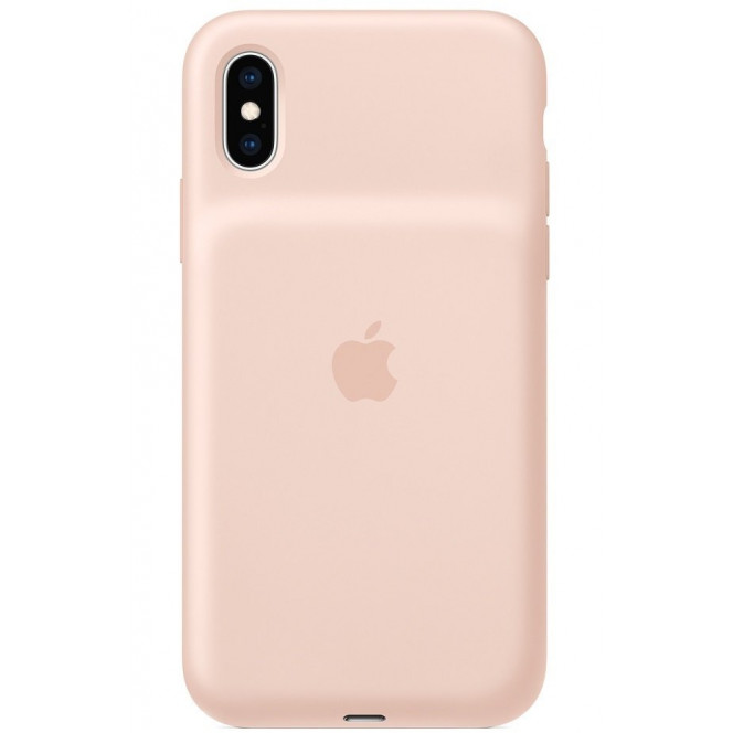 Cover of Smart Battery Case Apple for iPhone X/Xs Pink Sand (MVQP2ZM/A)