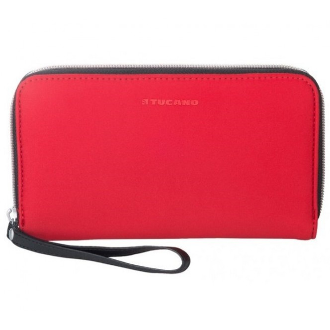 Cover - a wallet of Tucano Sicuro Pochette Red