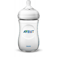 Small bottle for feeding of Avent Natural of 260 ml (SCF033/17)