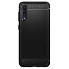 Чехол Spigen для Galaxy A50 (A505) Case Rugged Armor Matte Black