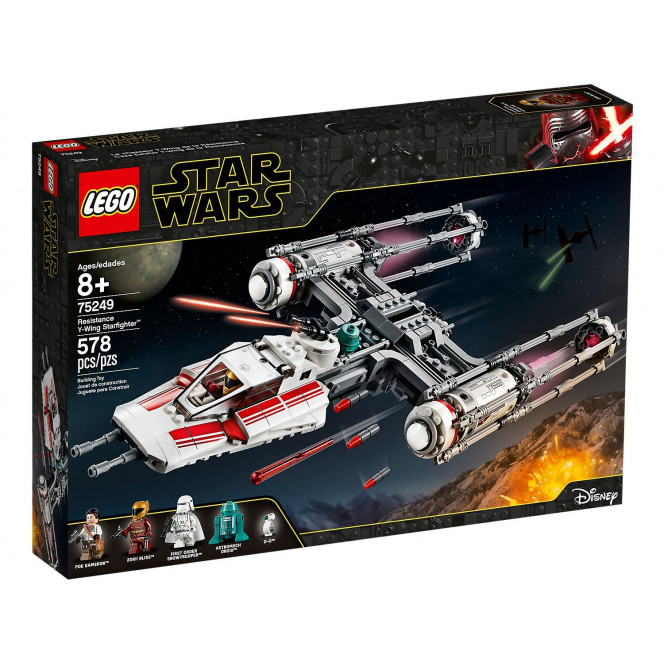 Конструктор LEGO Star Wars Звёздный истребитель Повстанцев типа Y (75249)