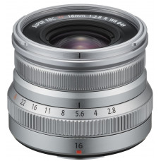 Lens of Fujifilm of XF 16mm F2.8 R WR Silver (16611693)