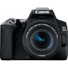 CANON EOS camera 250D 18-55 IS STM Black (3454C007)