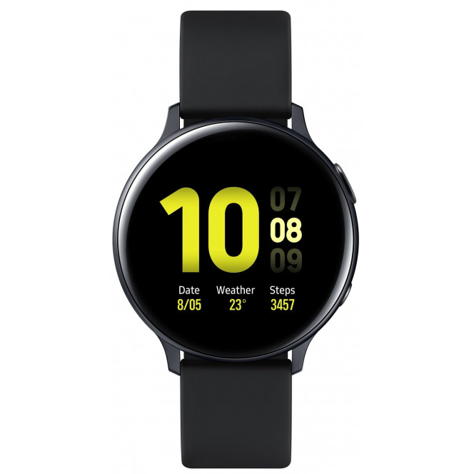 Aluminium Black Samsung Galaxy Watch Active 2 44mm smartwatch